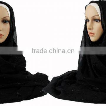 Fashion glittery arab women arab hijab Muslim scarf