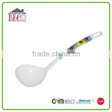 2015 Hot sale recycled melamine biodegradable plastic spoon