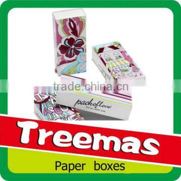 350g white cardboard drawer box in paper for daily necessities soap box custom pack and printing