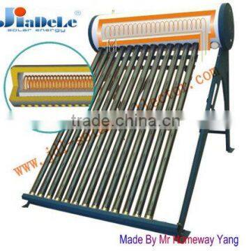 Jiadele pressurized/non-pressurized solar water heater