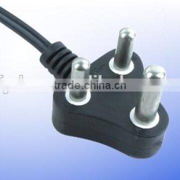 power cord,power cable,power plug,extension cord,SOUTH AFRIC SABS