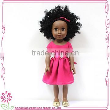 18 inch full vinyl brown black vinyl dolls