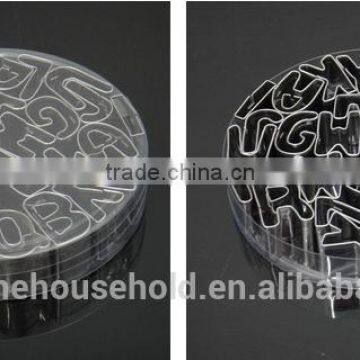 High Quality Hot Selling 26 Pcs Letters Stainless Steel Cookie Cutters photo-6