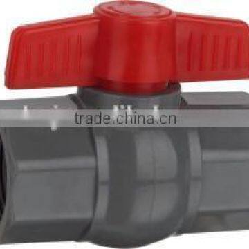 High quality and low price Octagonal type Plastic PVC Ball valve