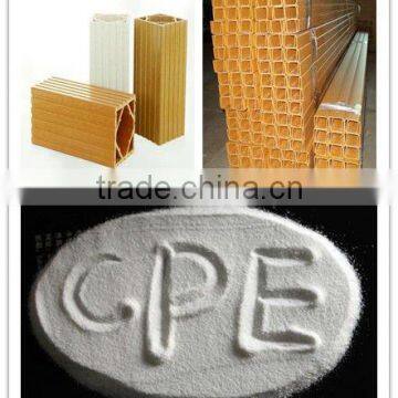 Flame resistance CPE135A for PVC plastic profile