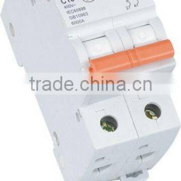 new design mcb-2p,DZ47-63 /C45N mini circuit breakers,miniaturer circuit breaker/mcb