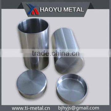 Hot sale high purity tungsten crucible