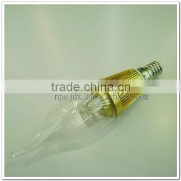 1W led smd bulb candle e14