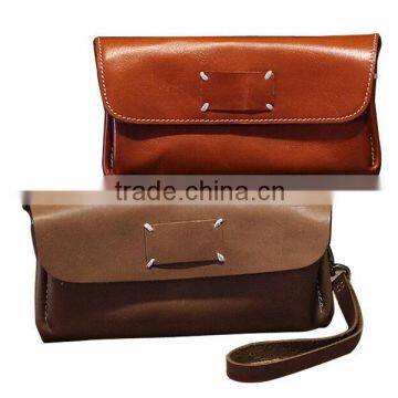 Exquisite Workmanship Ladies Genuine Cowhide Big Clutch Bag With Made in China photo-5