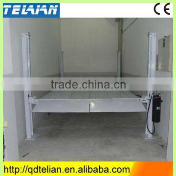 hydraulic Four post vehicle parking garage for sale