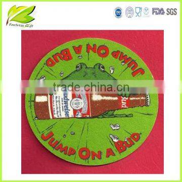 Promotional newest promotional cheap beer paper coaster