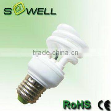Energy Saving Lamp Anion 120V/230V Half Spiral 9mm Tube