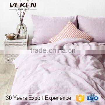 VEKEN Hometextile Products High Quality Linen Bedding Set