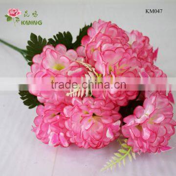 Artrificial Mum Ball With Butterfly Edge Curl Chrysanthemum Flower photo-2