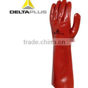 Extension long style 60cm PVC-coated anti-acid and chemical safety gloves