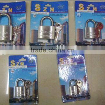 Brass padlock