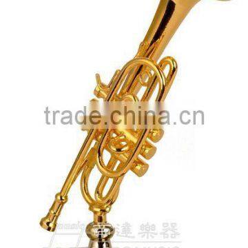 Gold and copper material maked gild mini cornet