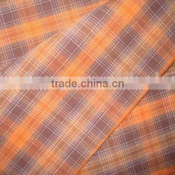 40S Yarn Dyed Cotton Fabric check pattern shirt fabric