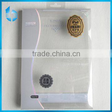 PVC printing & packaging factory custom transparent pvc protection box for iPAD