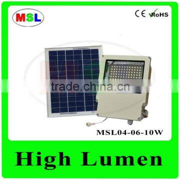 108led high quality solar flood light with over 10hrs' working time