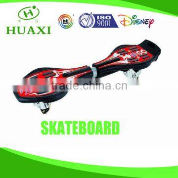 2 wheels swing skateboard