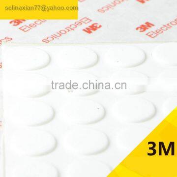 15*2mm Cylinder Self Adhesive Transparent Anti Slip Bumpers Silicone Rubber Feet Pads High Sticky Shock Absorber photo-4