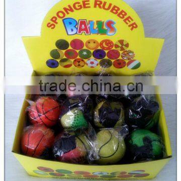 Rubber ball solid elastic ball pinball toy football basketball tennis ball toy saidsgroupsdirector toy