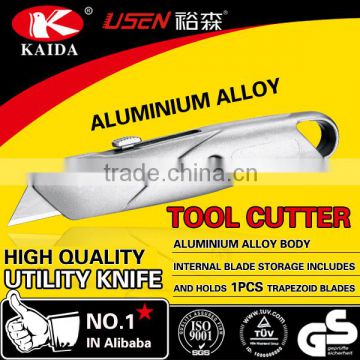 Aluminium Alloy 3pcs extra blades carepet cutter tool knife