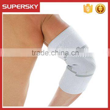 V-666 Wholesale Custom Colorful Nylon Spandex Elastic Elbow Support Sleeve Brace Sport Compression Arm Sleeve photo-4