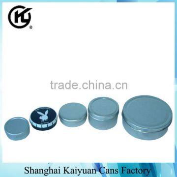 High Quality Round Gift Tin Can Box (various lids and printing)