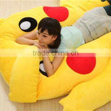 Newest Design Japan Stuffed Giant Pikachu Plush Bed Mattress With Memory Foam Sleepsuit Pokemon go Airbed Pikachu Mattress Sofa photo-2