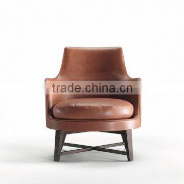 china supplier made in china leather armchair HDL1870