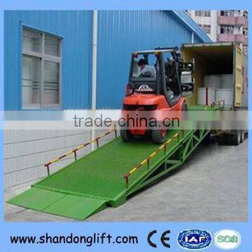 hydraulic container loading dock ramps lift with CE