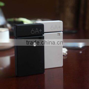 2014 New Design Polymer Coomax 6A Creative Mobile Power Supply