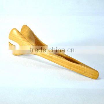 High quality wooden toast tongs