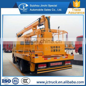 DongFeng 4X2 high-altitude operating cherry picker truck