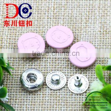 Oeko Tex Pink Color Snap Button Fasterner for Baby Clothing photo-4