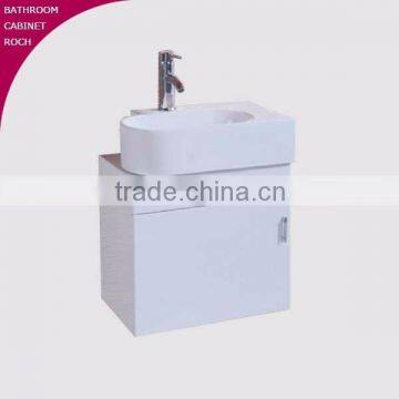 ROCH 404 Hot Sell Cheap PVC Vanity Bathroom White Small
