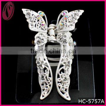 Wholesale metal hair claw fancy hair decorations