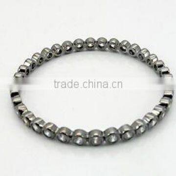 plated Ruthenium bangles