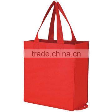 Non-Woven Foldable Shopper Tote-Red