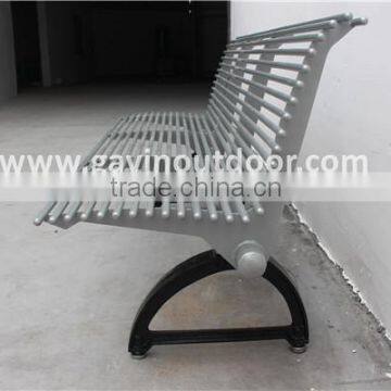 Cast Iron Outdoor Bench Outdoor Steel Pipe Bench photo-3