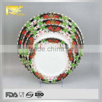 china supplier cheap ceramic dinner plates, hot sale ceramic dinner plates, 8 decorative ceramic plate