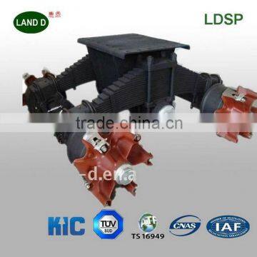 High Standard Trailer Parts 24/32T Spoke Axle Bogie Suspension