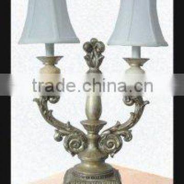 Hot Sale Modern Metal Base And Fabric table lamp