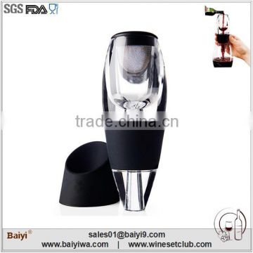 Factory price wine accessory magic portable mini wine decanter