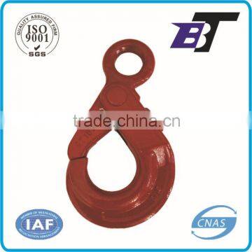 316A g80 US TYPE EYE-SELF-LOCKING HOOK WITH RED PAINTED