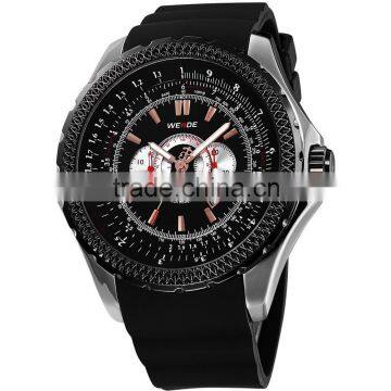 2014 WEIDE Original Diver Watch Unique Design JAPAN Men Quartz Watch Luxury Sports Military Watches Complete Calendar photo-3
