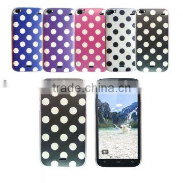 wiko darkside high quality mixed polka dots crystal case factory price