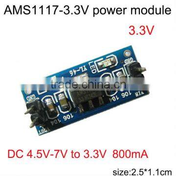 Mini dc dc buck power supply converter 4.5V 5V 6.5V 7V (4.5-7V) to 3.3V 800mA